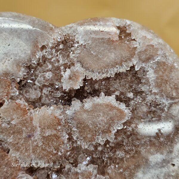 Roze Amethist Hart - Afbeelding 5