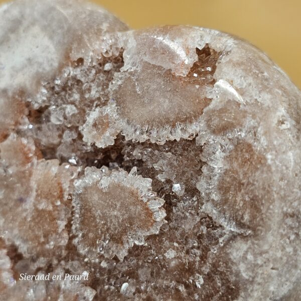 Roze Amethist Hart - Afbeelding 4
