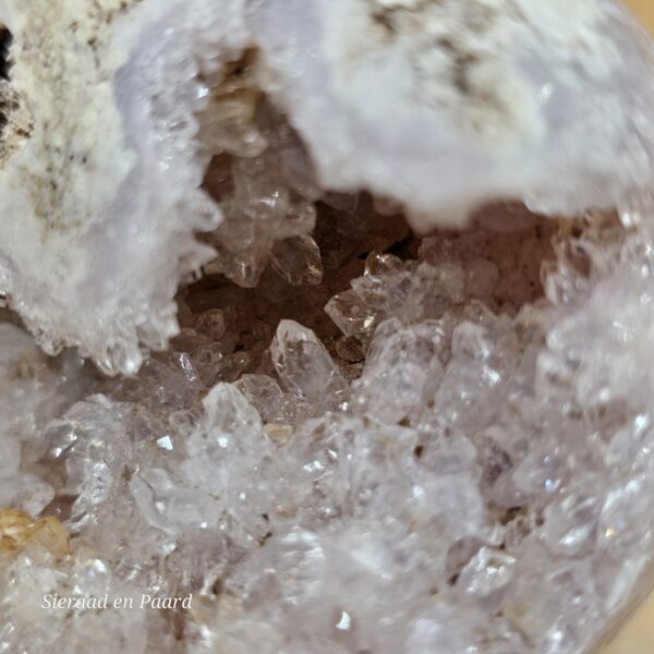 Roze Amethist Hart - Afbeelding 3