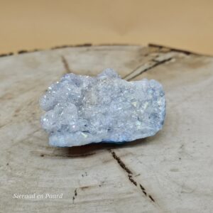 Bergkristal met Angel Aura Coating