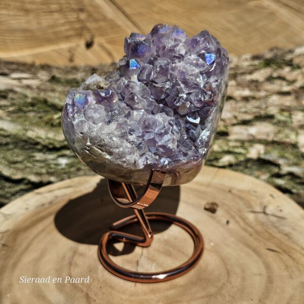 Amethist met Angel Aura Hart - Afbeelding 2