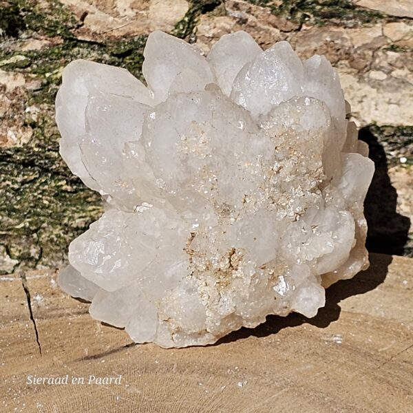Bergkristal Roos Cluster - Afbeelding 2