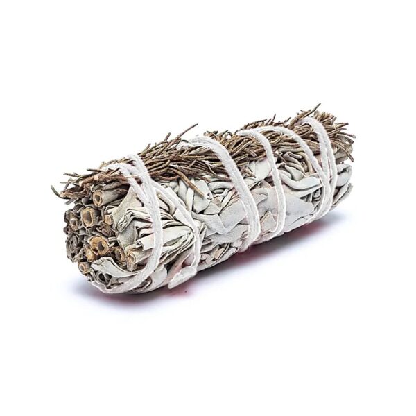 Witte salie smudge met rozemarijn S
